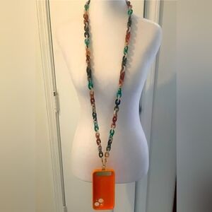 Crossbody Phone Chain Lanyard - Multicolored